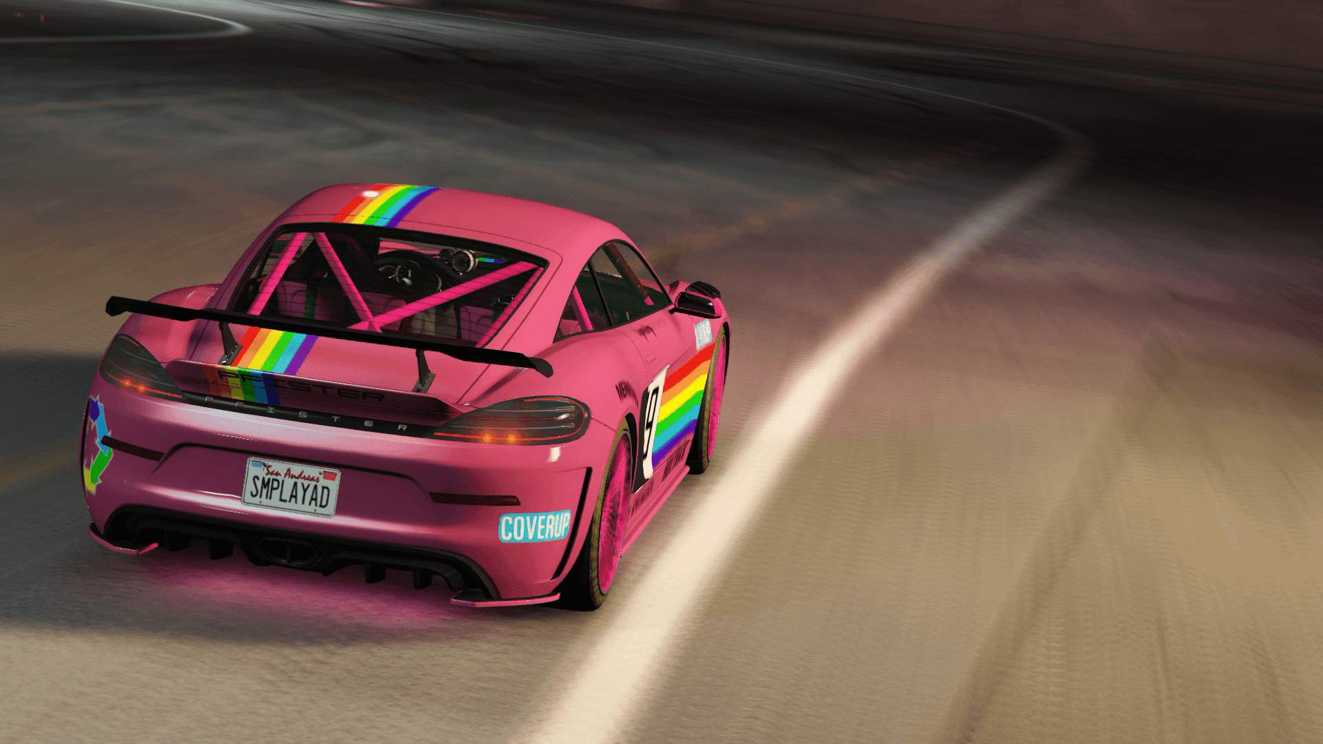 (HD) Pushing rainbows and general love out of the test track through a tuned up Pfister Growler 3