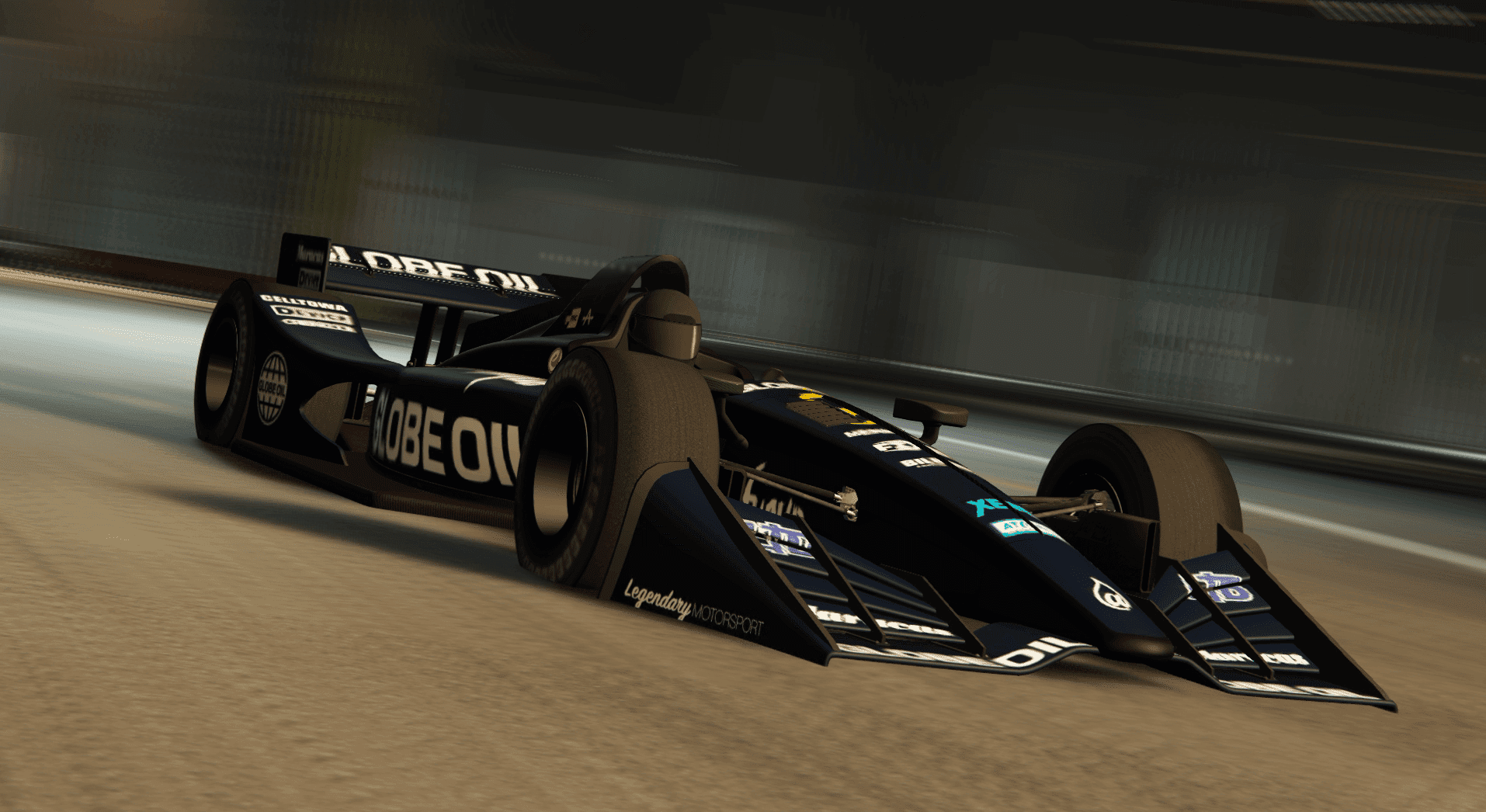 (HD) Tamed racing animal 'The Guts' breaks the laws of anything and makes a super fast lap around the test track 3