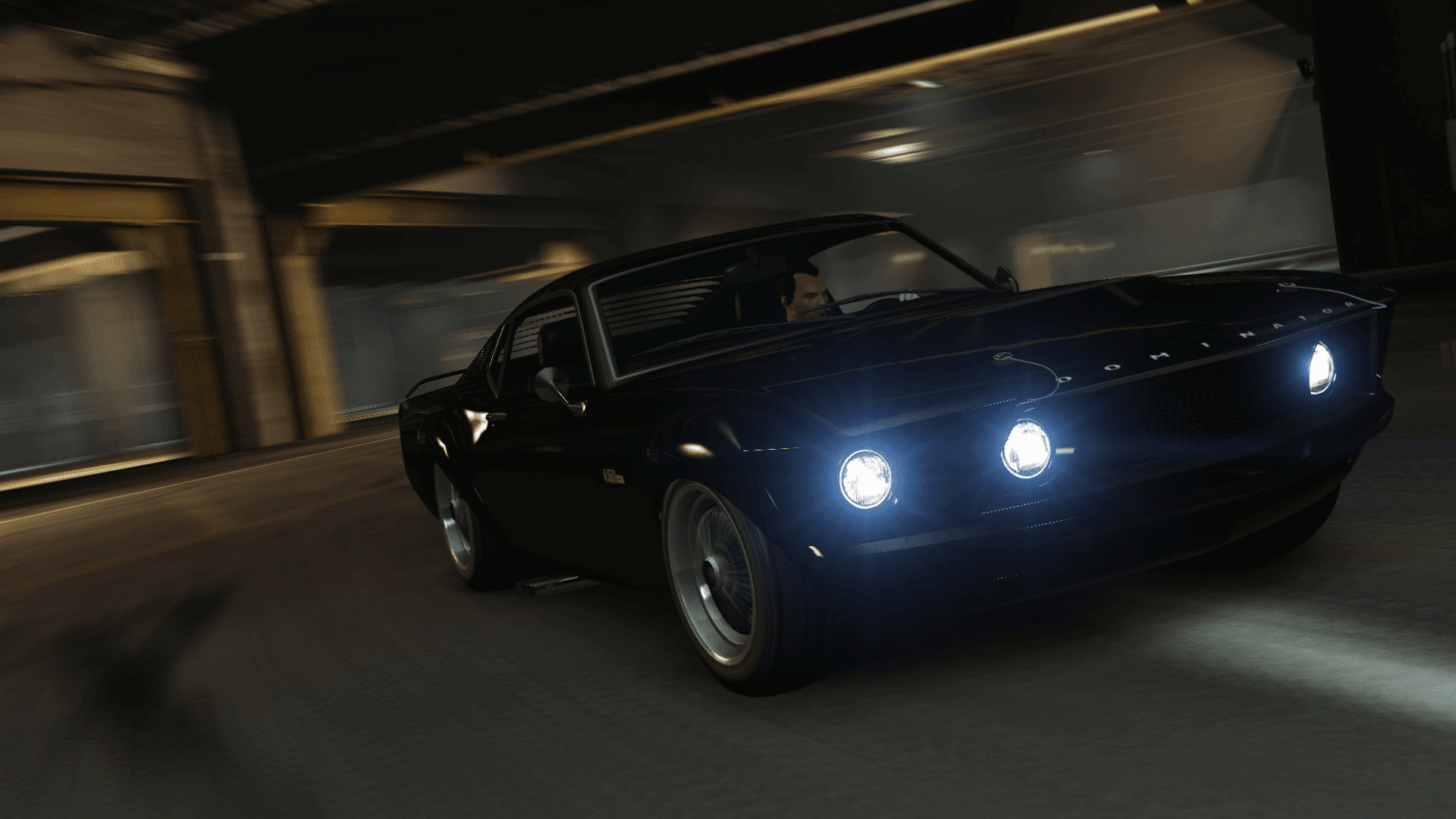 (HD) The Vapid Dominator GTT: A king of classic muscle cars steps in the time trial 4