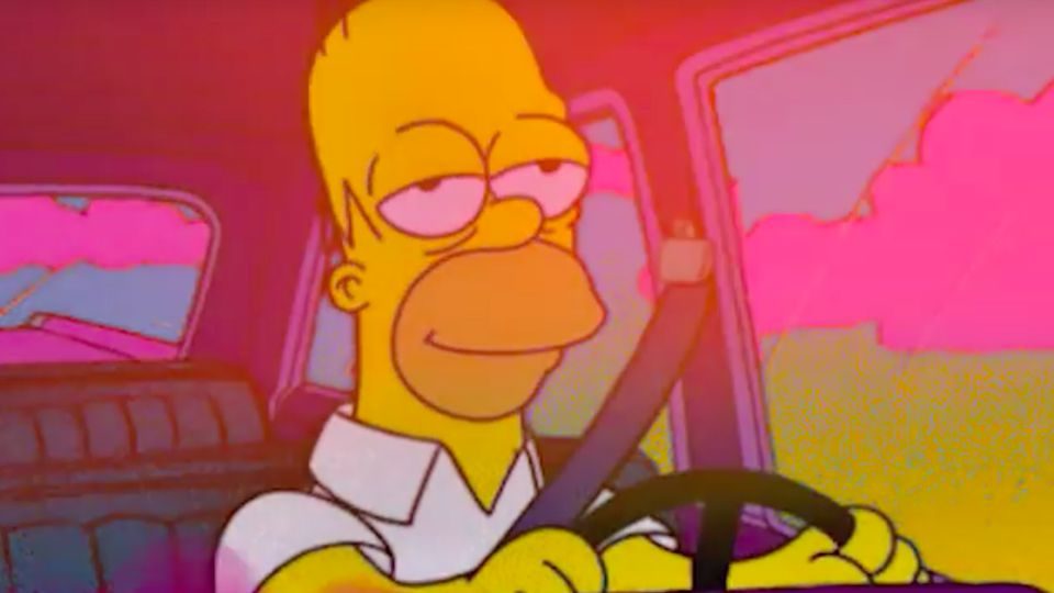 Homer stoned