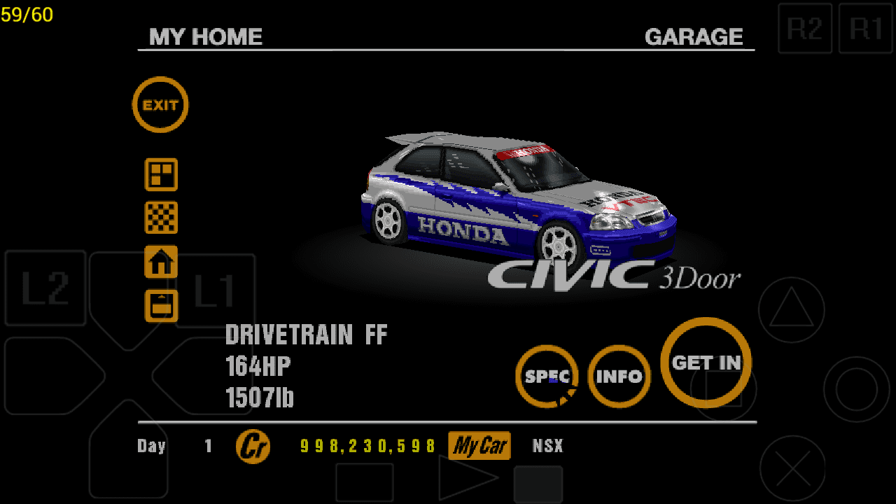 Honda Civic 3Door racing modification