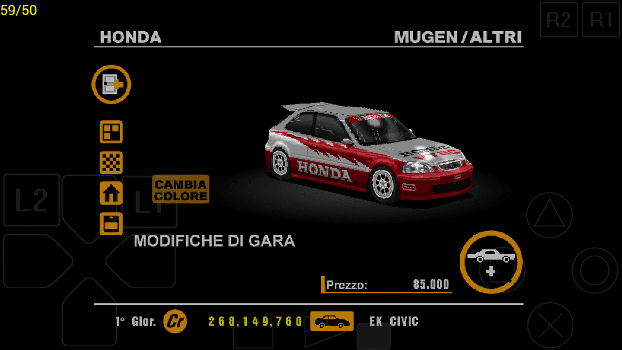 Gran Turismo 1 Secret Cars 