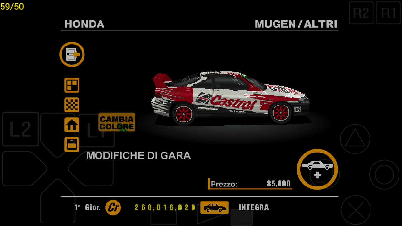 Honda Integra SiR-G racing modification