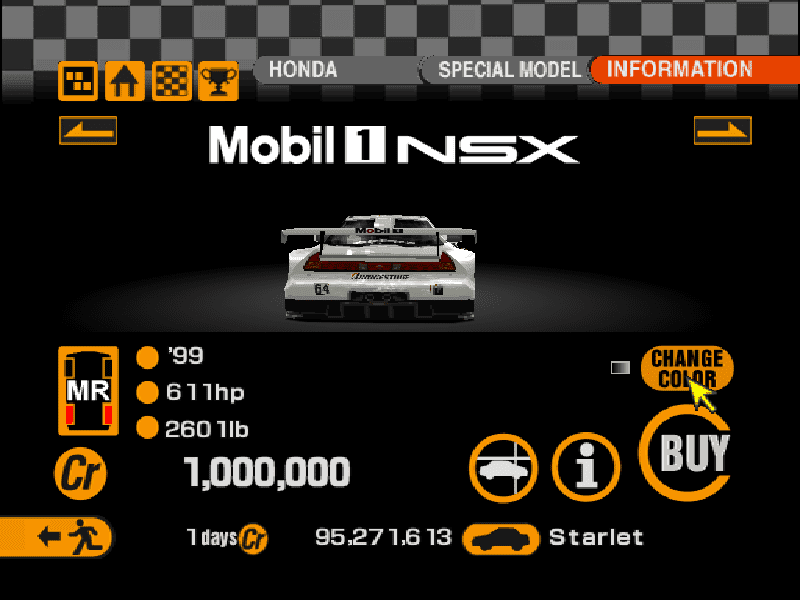 Honda Mobil 1 NSX