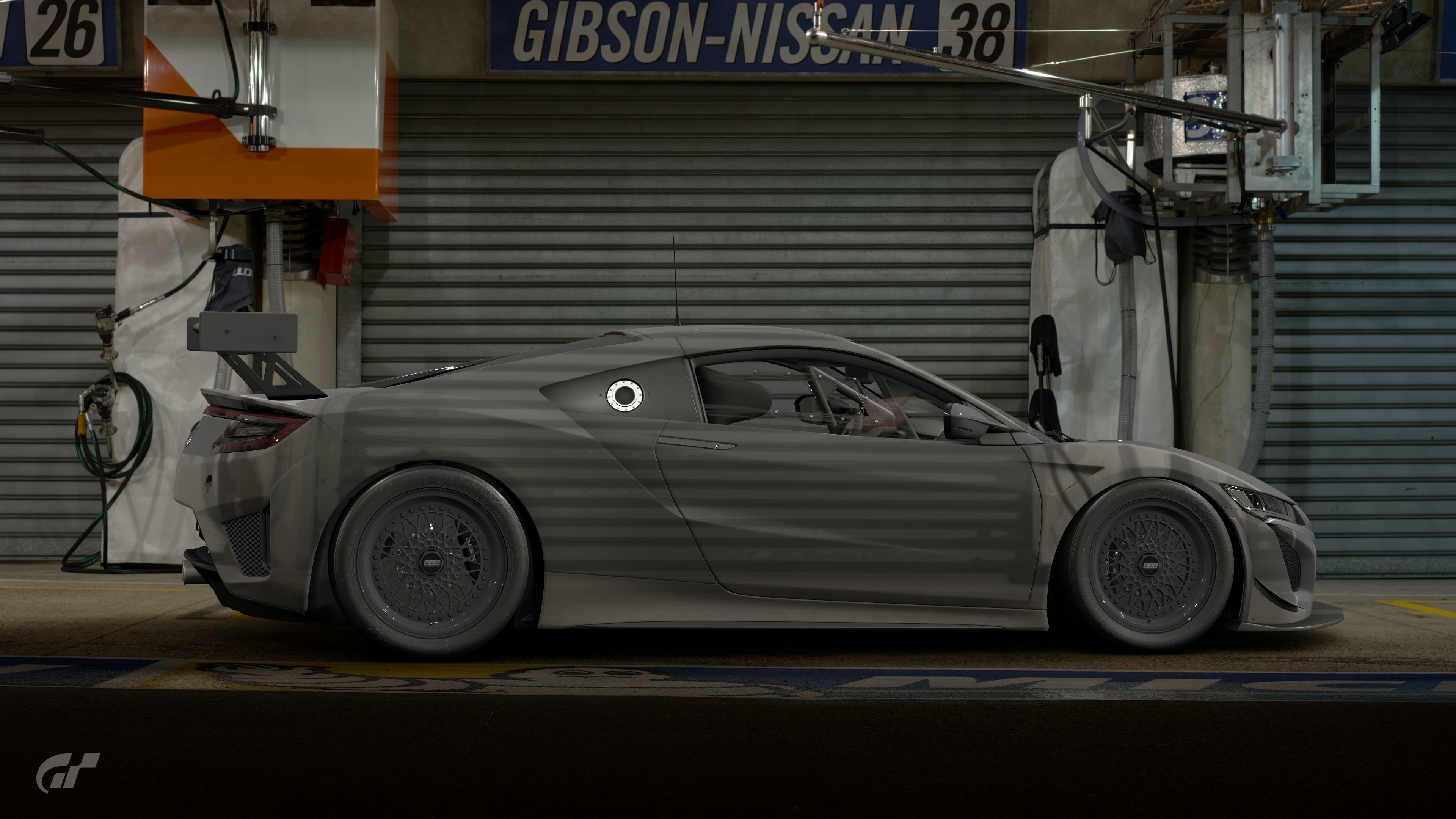 Honda NSX Gr4 Hiding Right