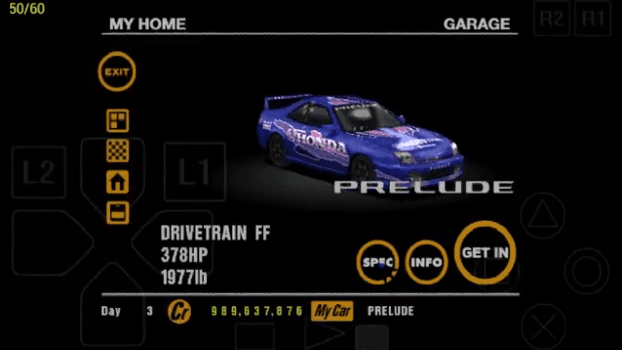 Honda Prelude racing modification