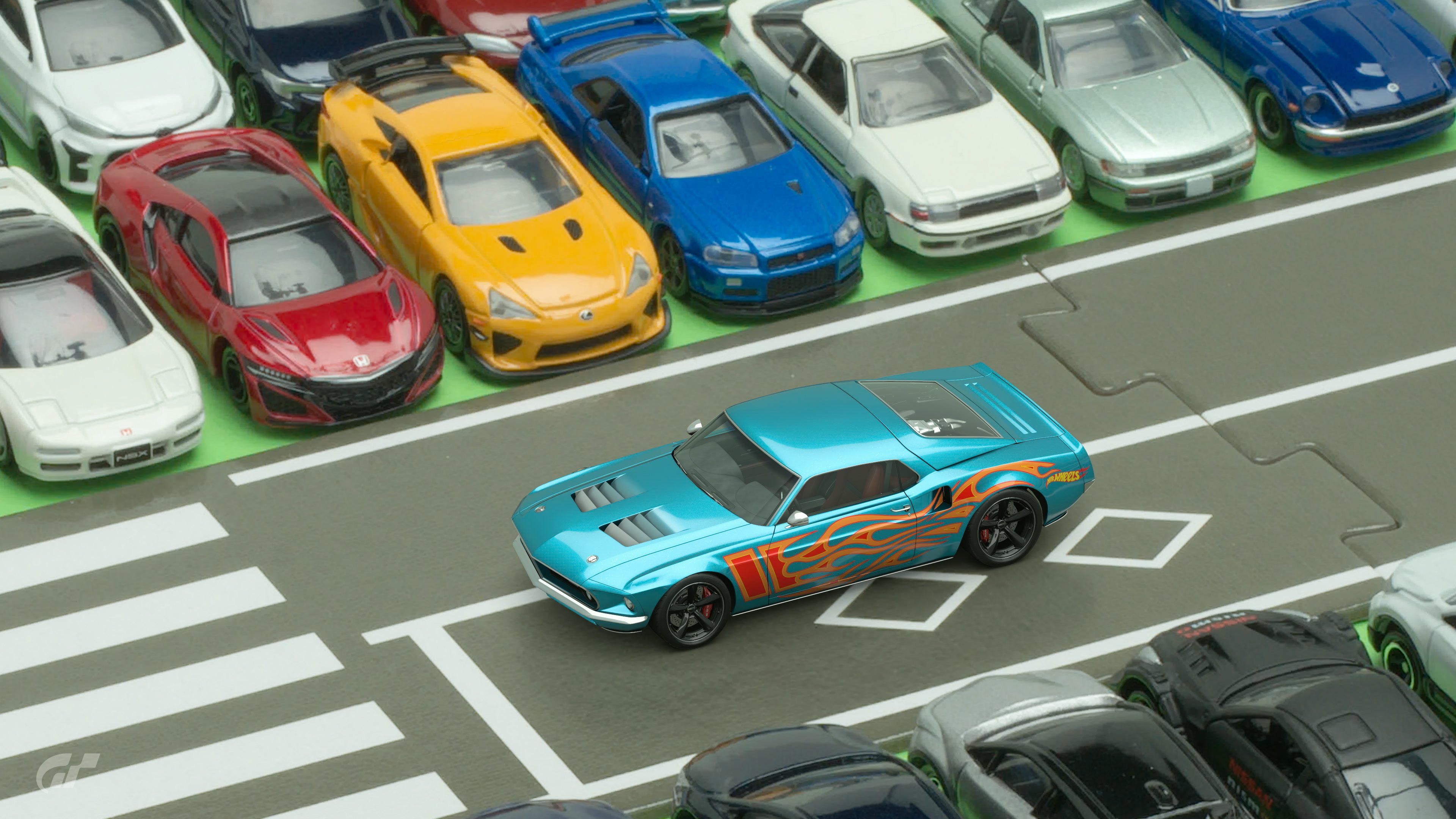 Hot Wheels Flame Series (Mach Forty)
