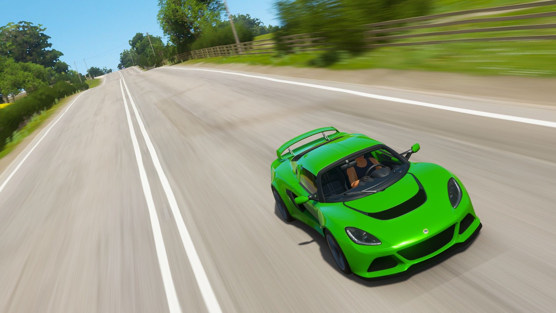 Hues of a green blade
