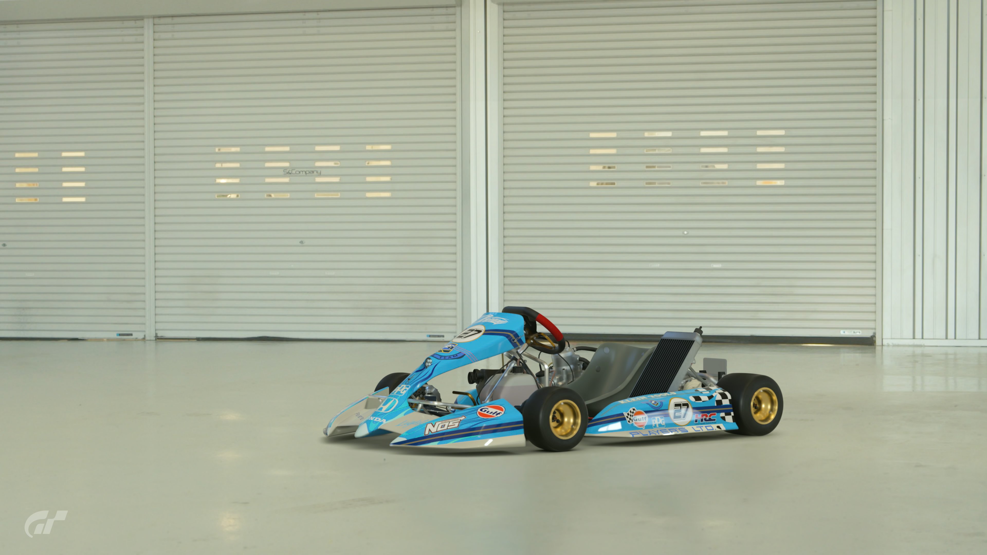 Iceman player’s karting team 27