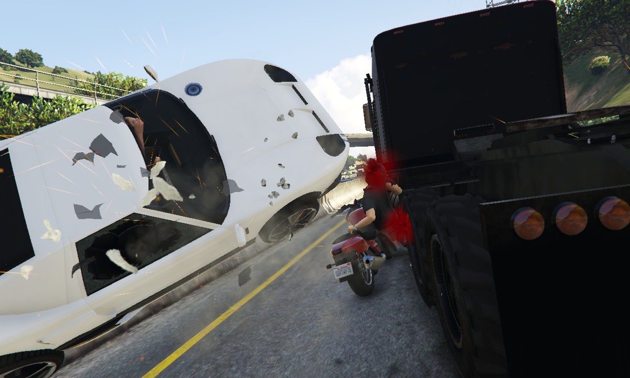 If you didn't know who stole your car, you'd be in this sort of rampage too, right 11