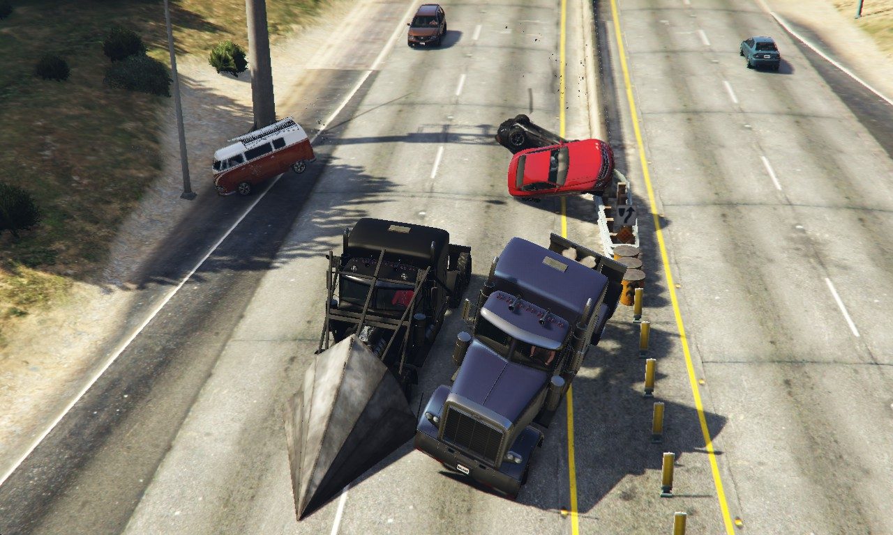 If you didn't know who stole your car, you'd be in this sort of rampage too, right 15