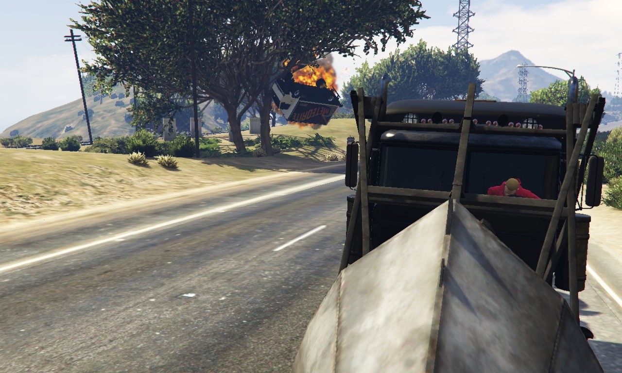 If you didn't know who stole your car, you'd be in this sort of rampage too, right 17