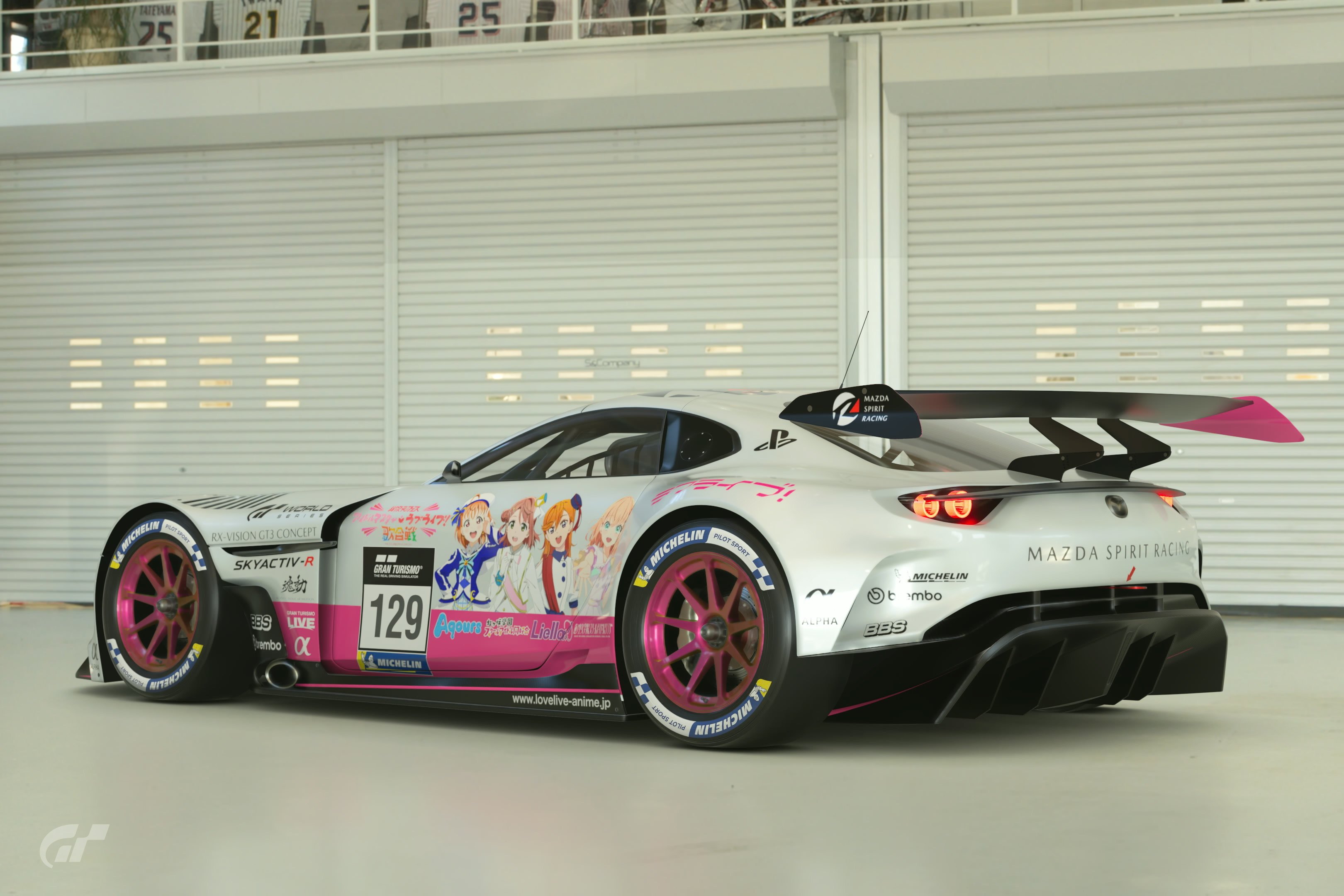 Ijigen Fes Mazda RX-Vision GT3 Concept rear