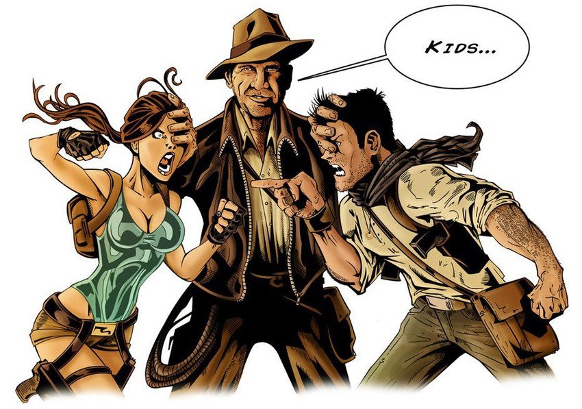 Indiana-jones-lara-croft-nathan-drake