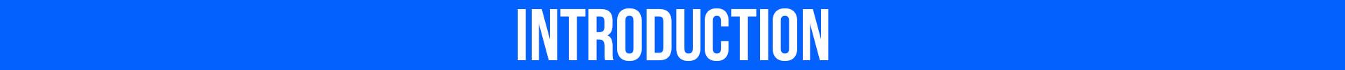 Introduction