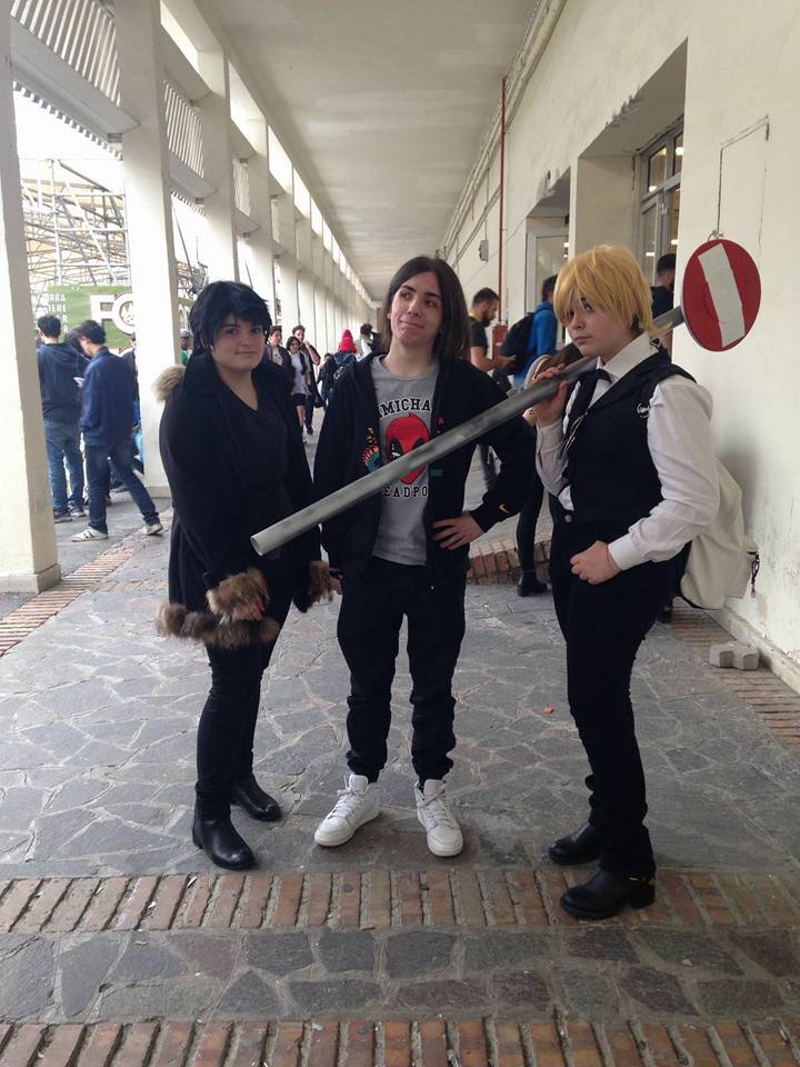 Izaya & Shizuo from Durarara!! Gotta love these guys.