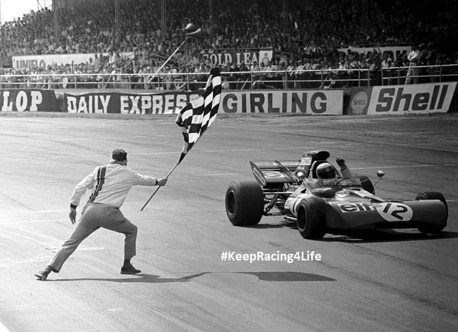 Jackie Stewart Wins The 1971 British GP