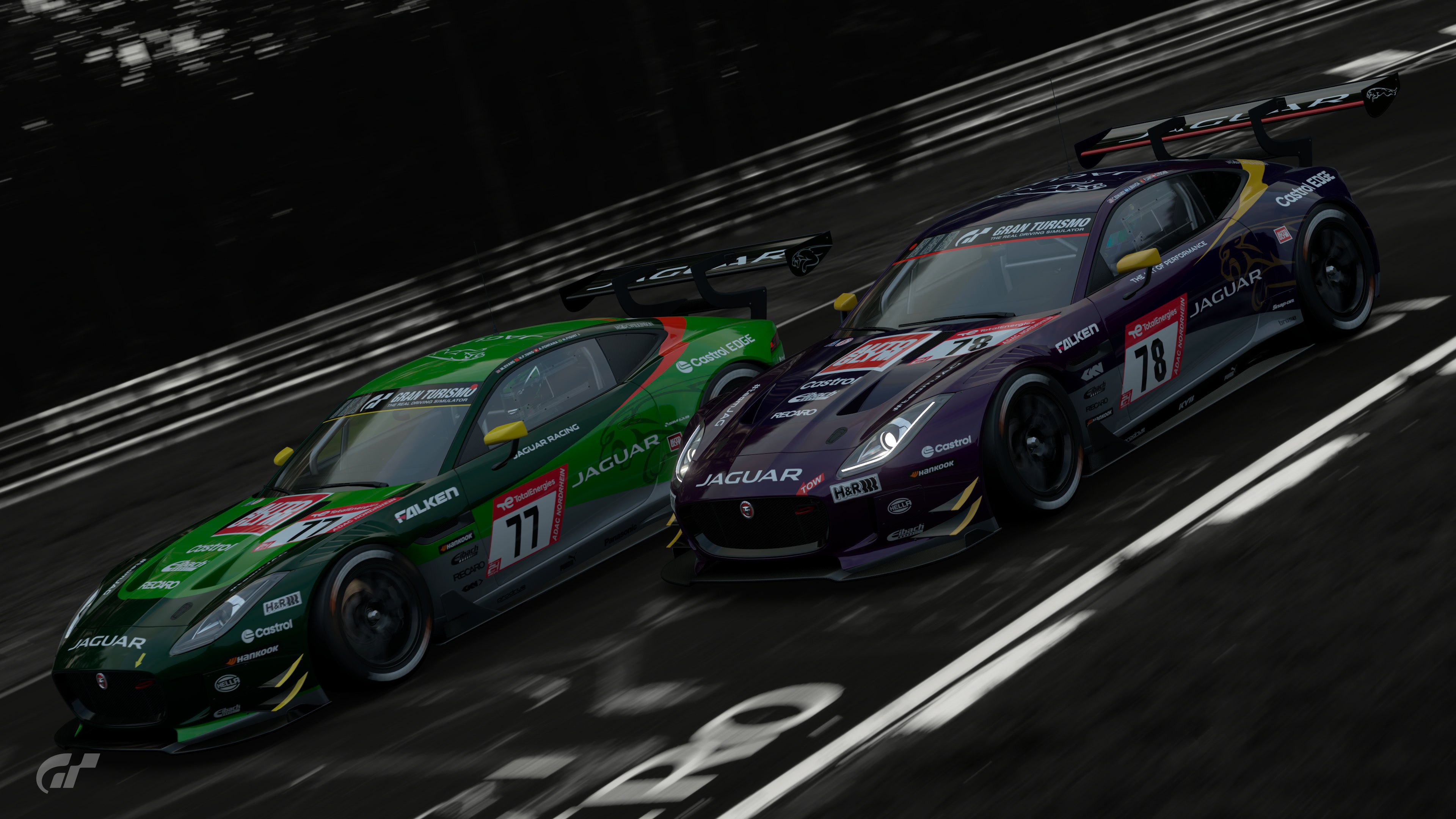 Jaguar Team Castrol N24 Team photo 1