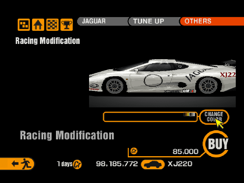 Jaguar XJ220 GT Race Car