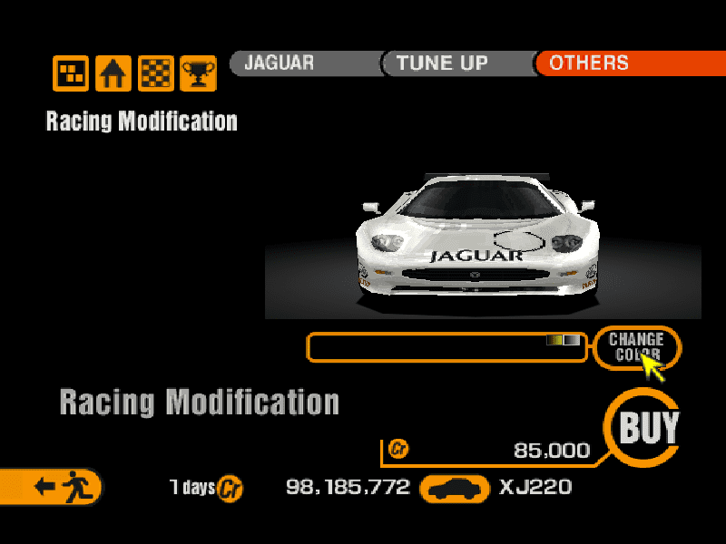 Jaguar XJ220 GT Race Car