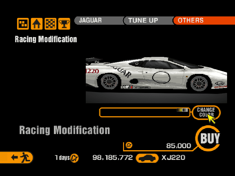 Jaguar XJ220 GT Race Car