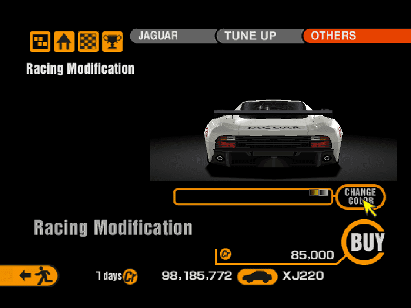 Jaguar XJ220 GT Race Car