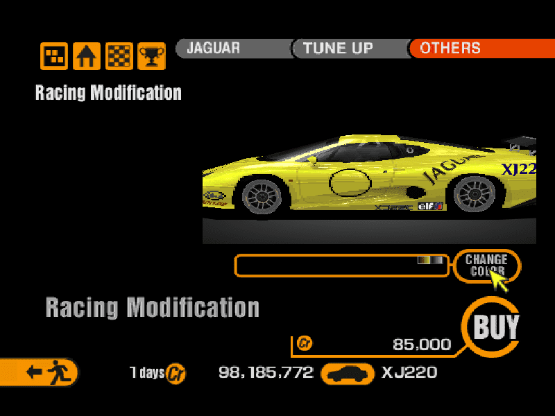 Jaguar XJ220 GT Race Car