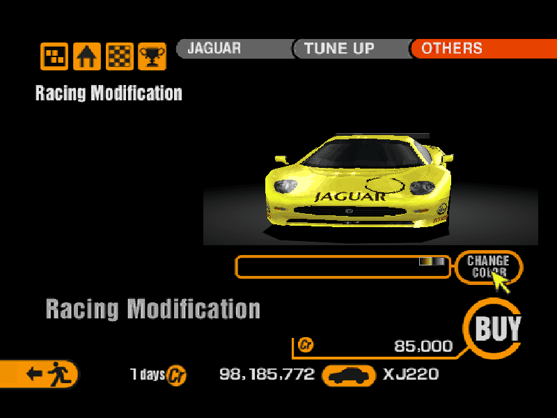 Jaguar XJ220 GT Race Car