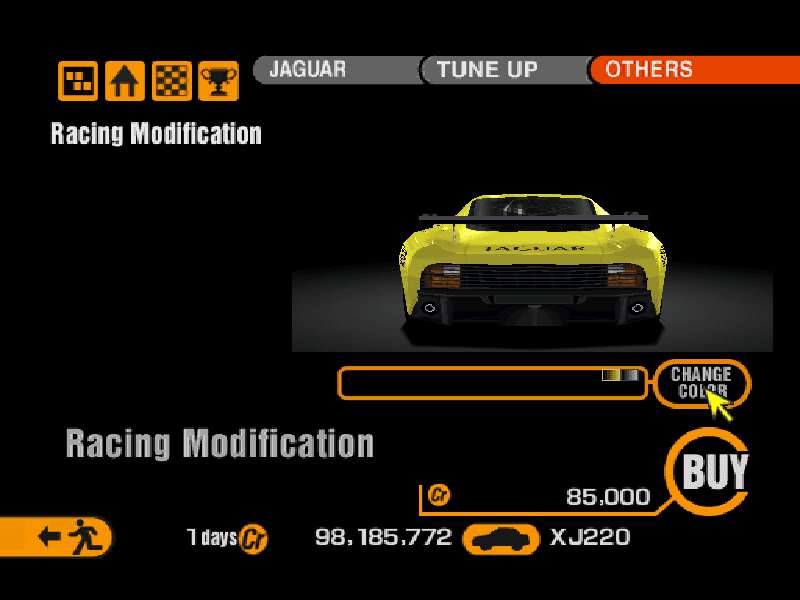 Jaguar XJ220 GT Race Car