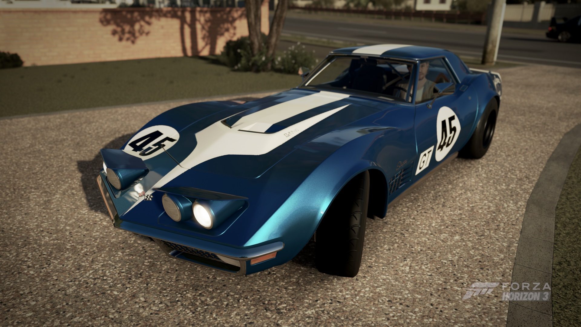 James Garner's 45 AIR Corvette L88