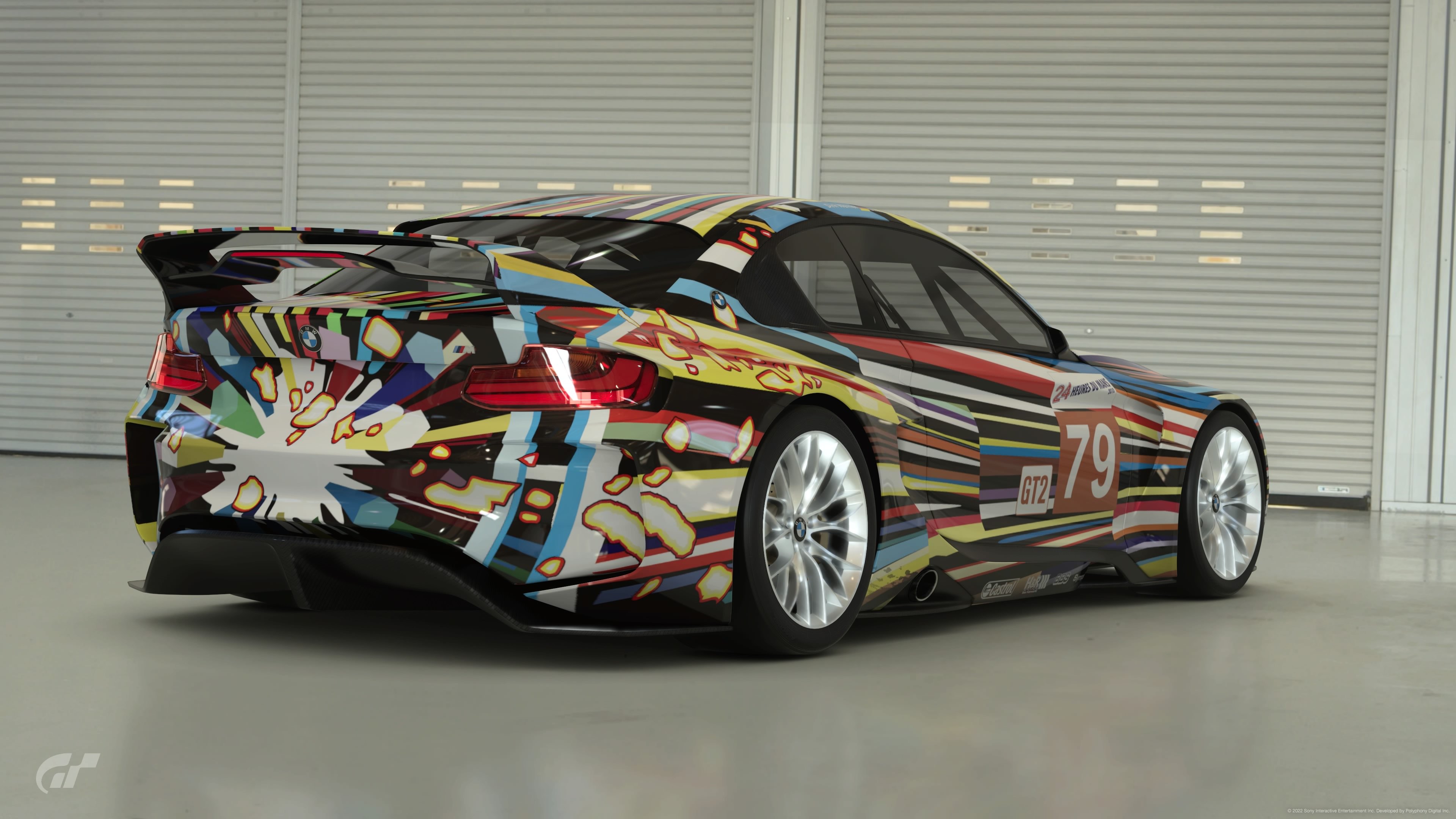 Jeff Koons, M3 GT2 Art Car, 2010