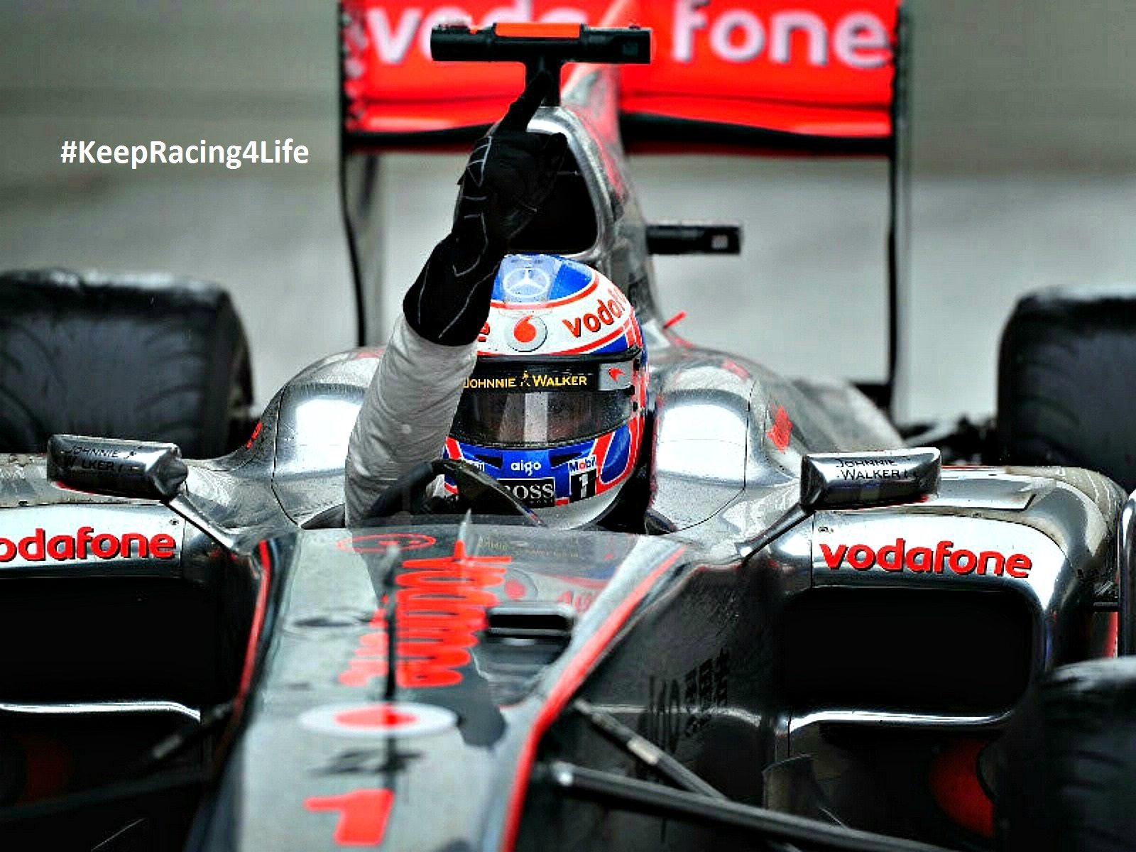 Jenson Button Wins The 2010 Chinese GP
