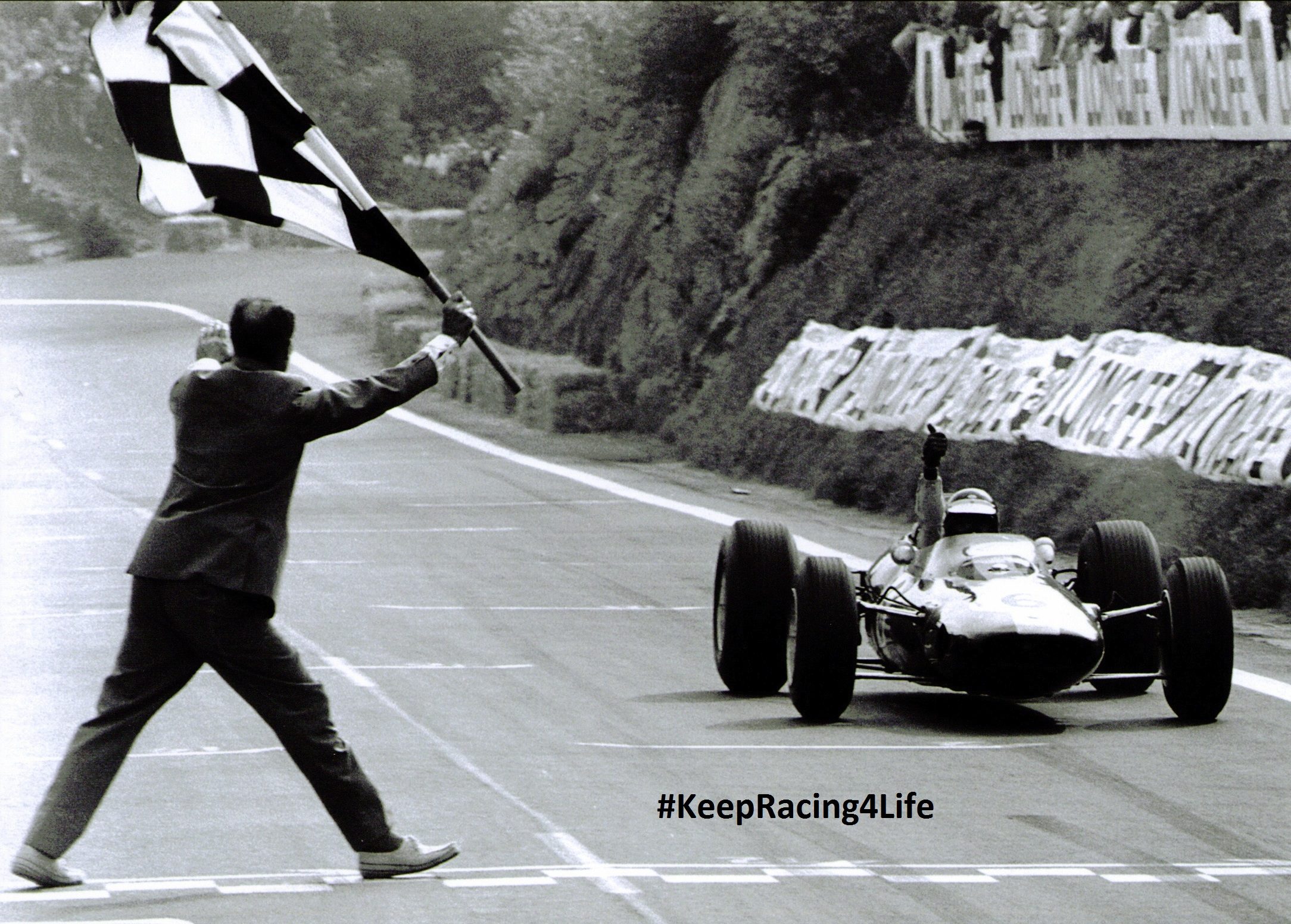 Jim Clark Wins The 1965 French GP