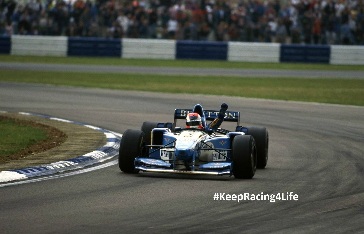 Johnny Herbert Wins The 1995 British GP