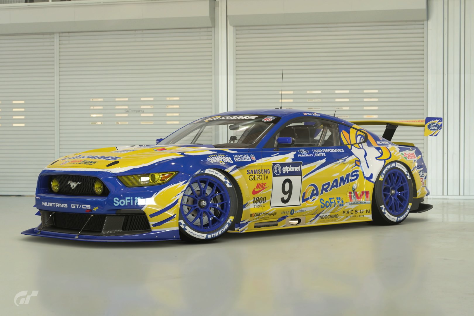 LA Rams Gr.3 Mustang 05