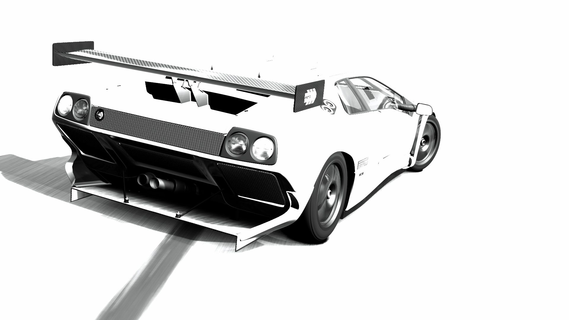 Miniature Looksmart 1/43 – Lamborghini Diablo GT2 1998 – Métal – Occasion