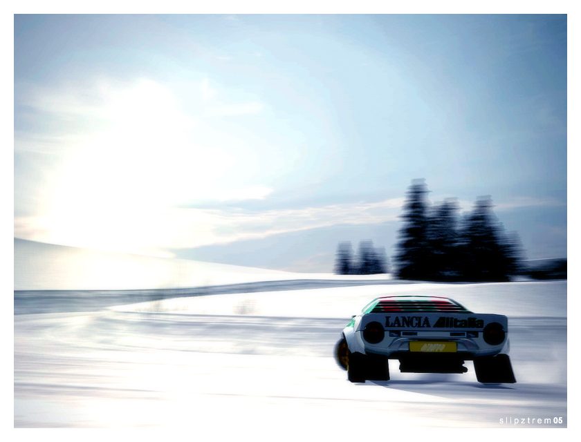 Lancia Stratos Rally Car @ Chamonix II 03