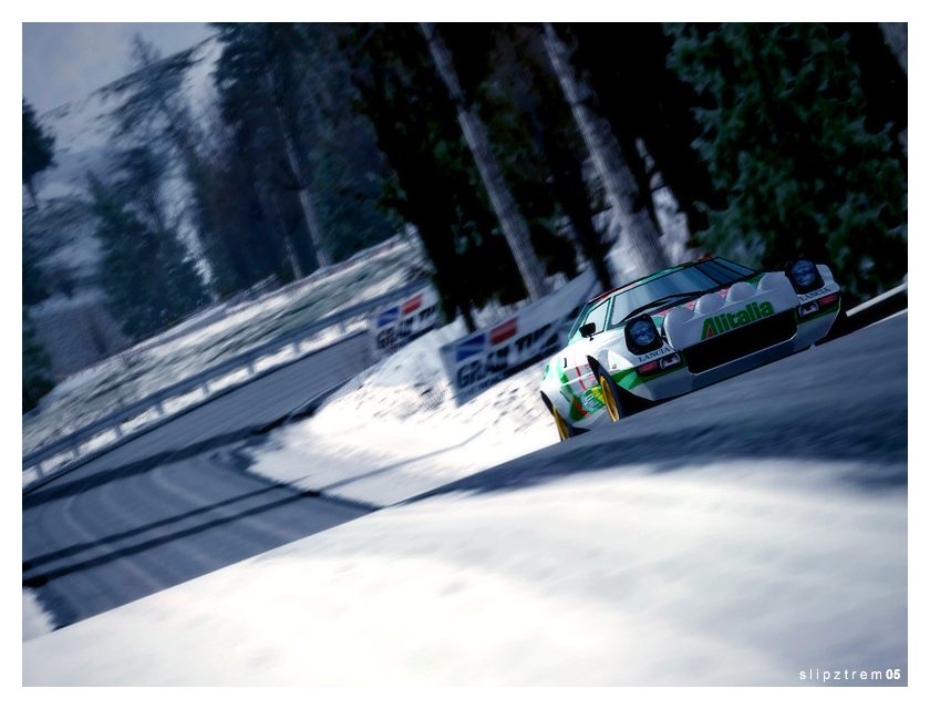 Lancia Stratos Rally Car @ Chamonix II 12