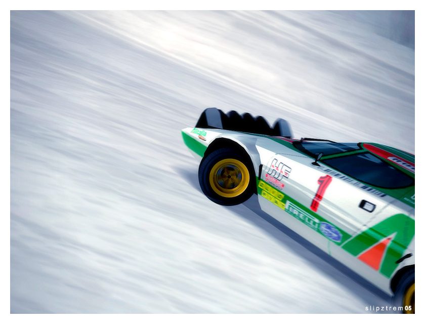 Lancia Stratos Rally Car @ Chamonix II 13