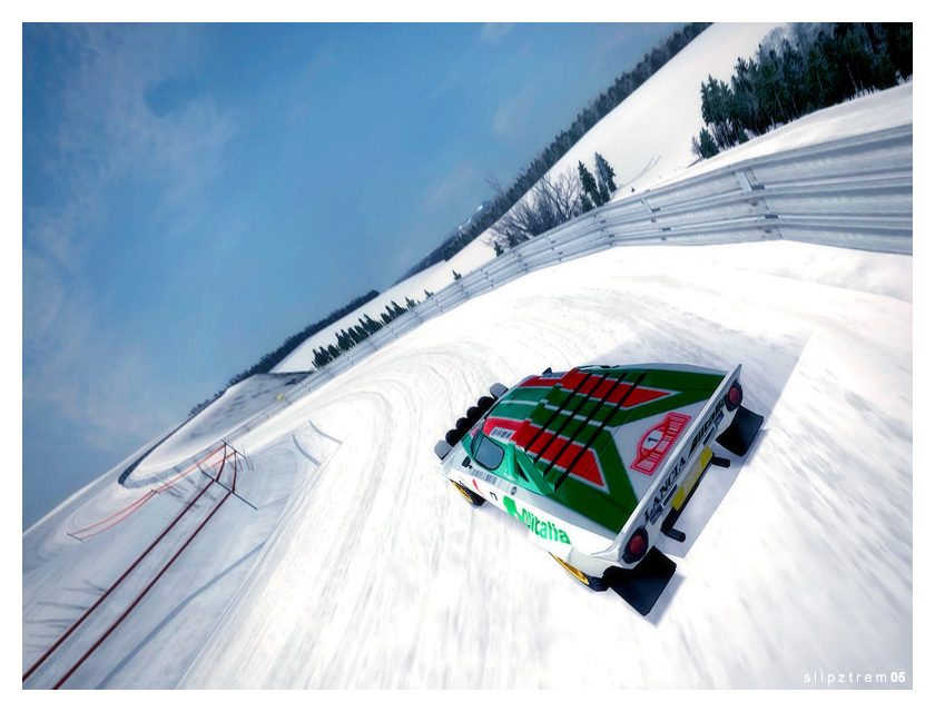 Lancia Stratos Rally Car @ Chamonix II 14