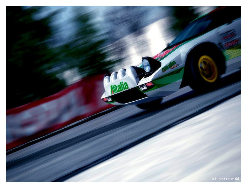 Lancia Stratos Rally Car @ Chamonix II 16