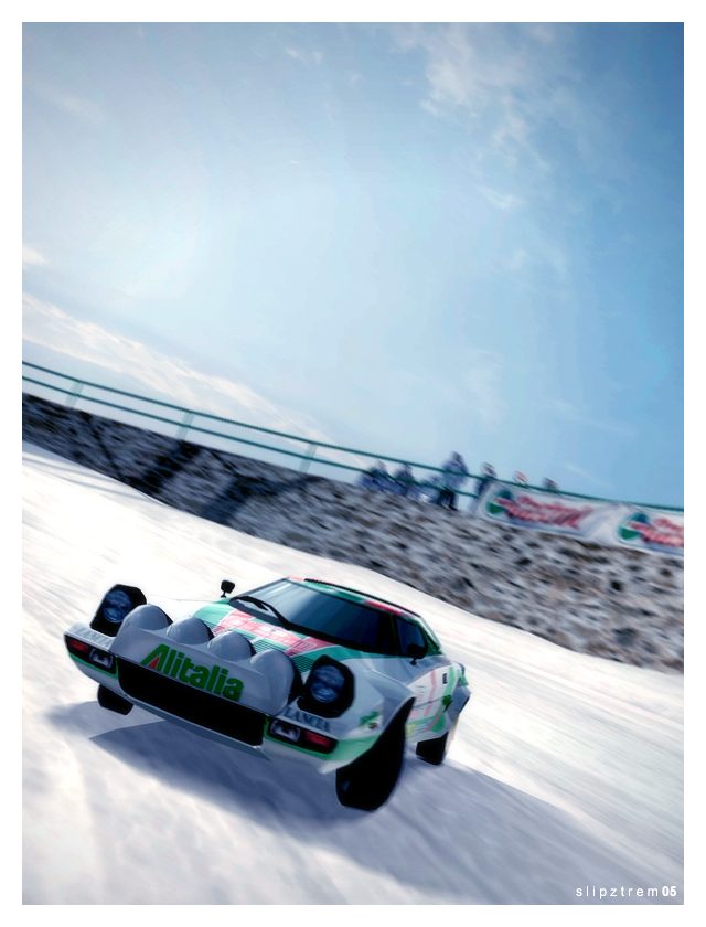 Lancia Stratos Rally Car @ Chamonix II 18