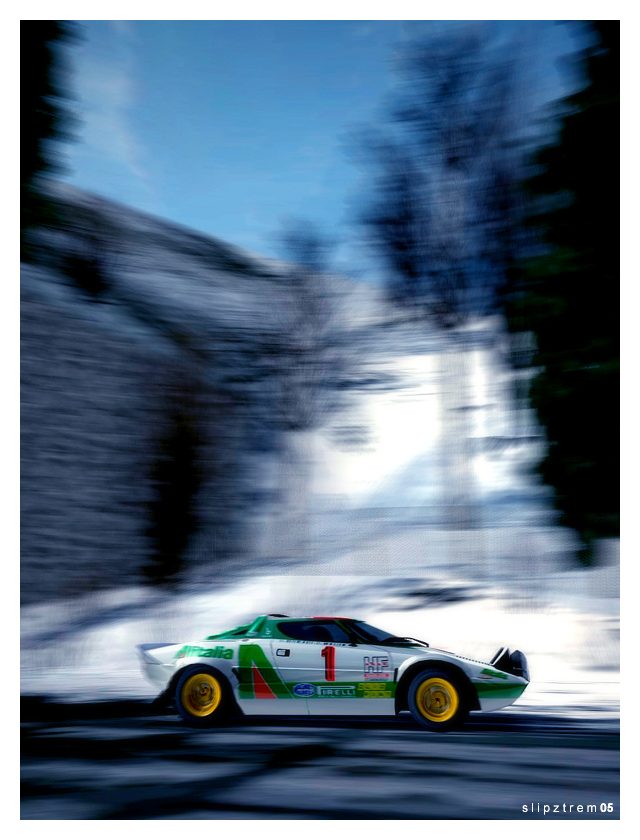 Lancia Stratos Rally Car @ Chamonix II 23