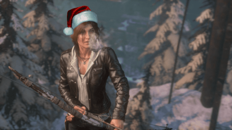 Lara Croft Christmas 2016 Avatar