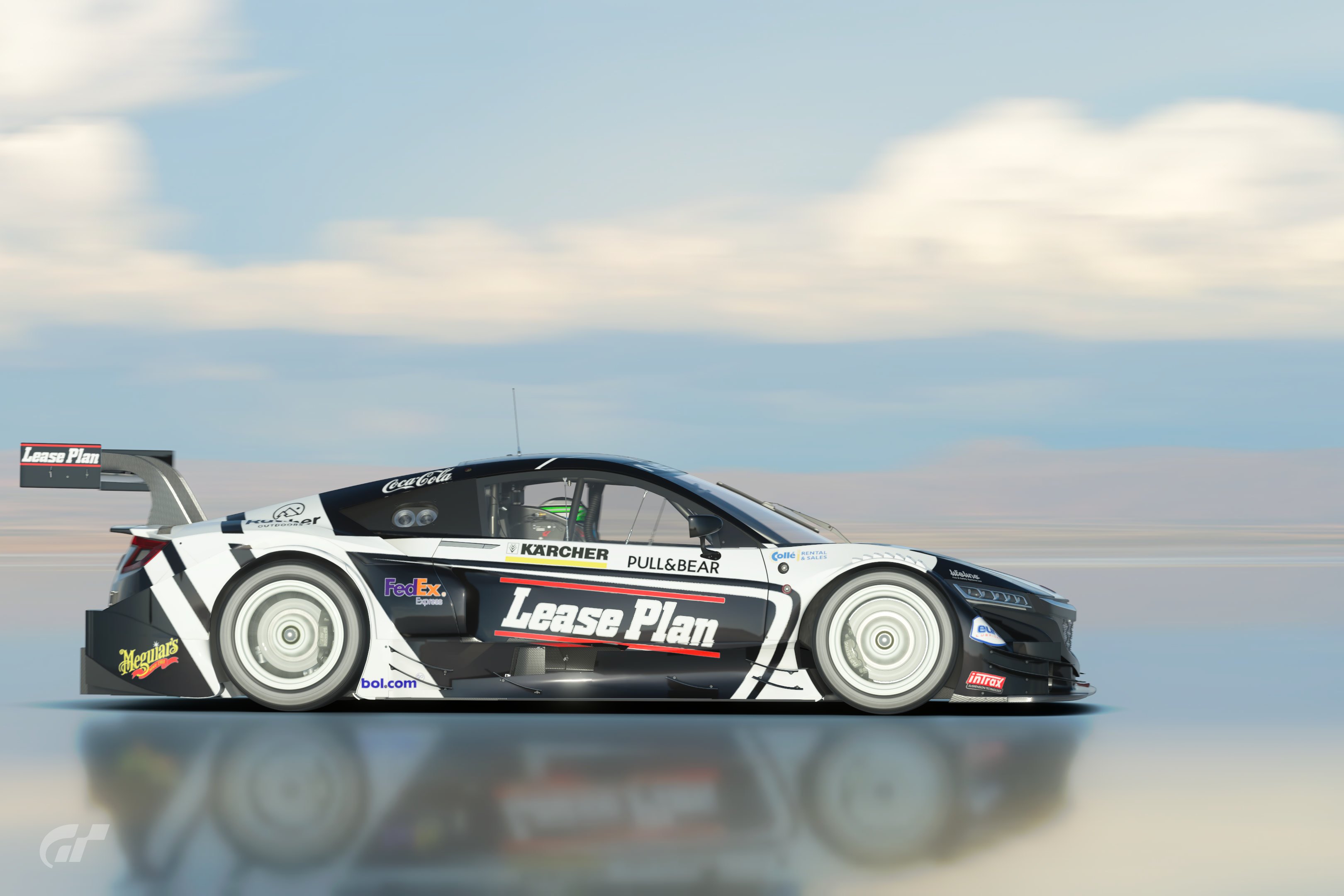 LeasePlan NSX cup car