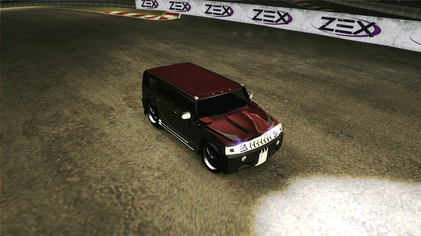 Letting this Hummer H2 look akin to Paradise's Hunter Olympus 3