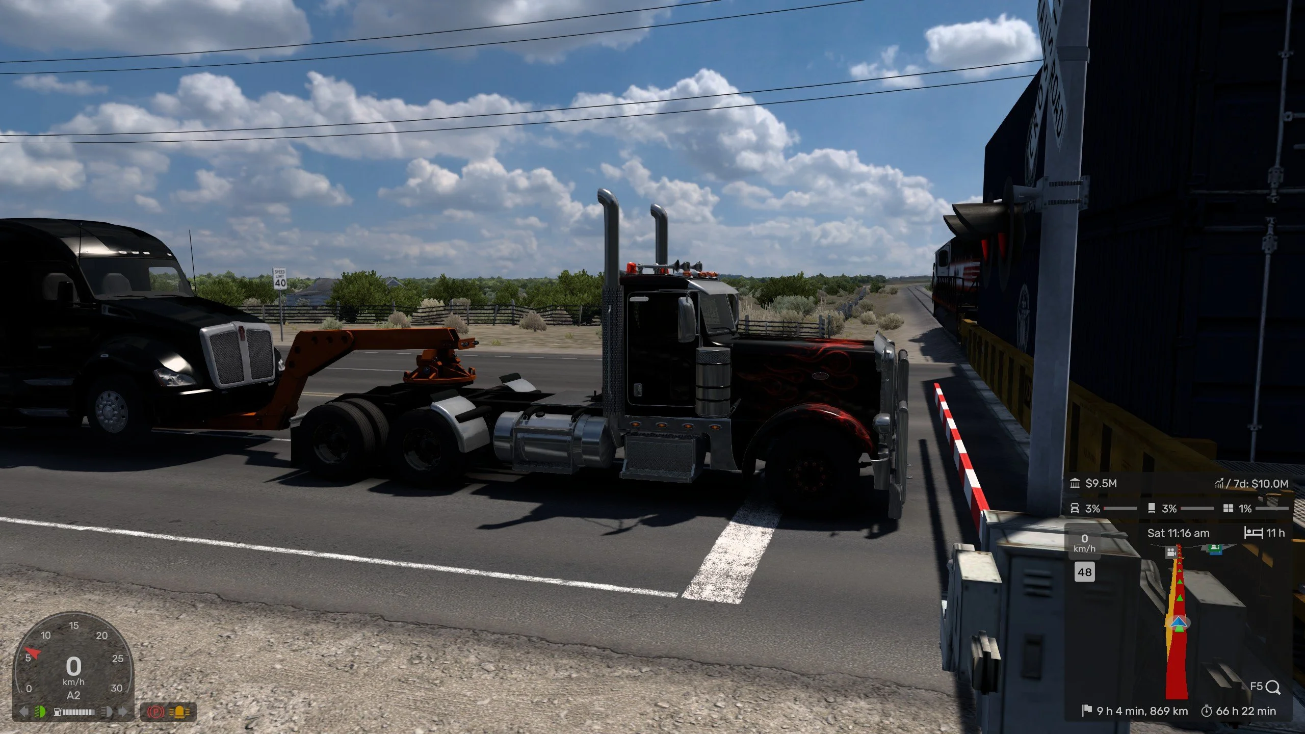Look the [BLEEP] out, SPD; the train!!