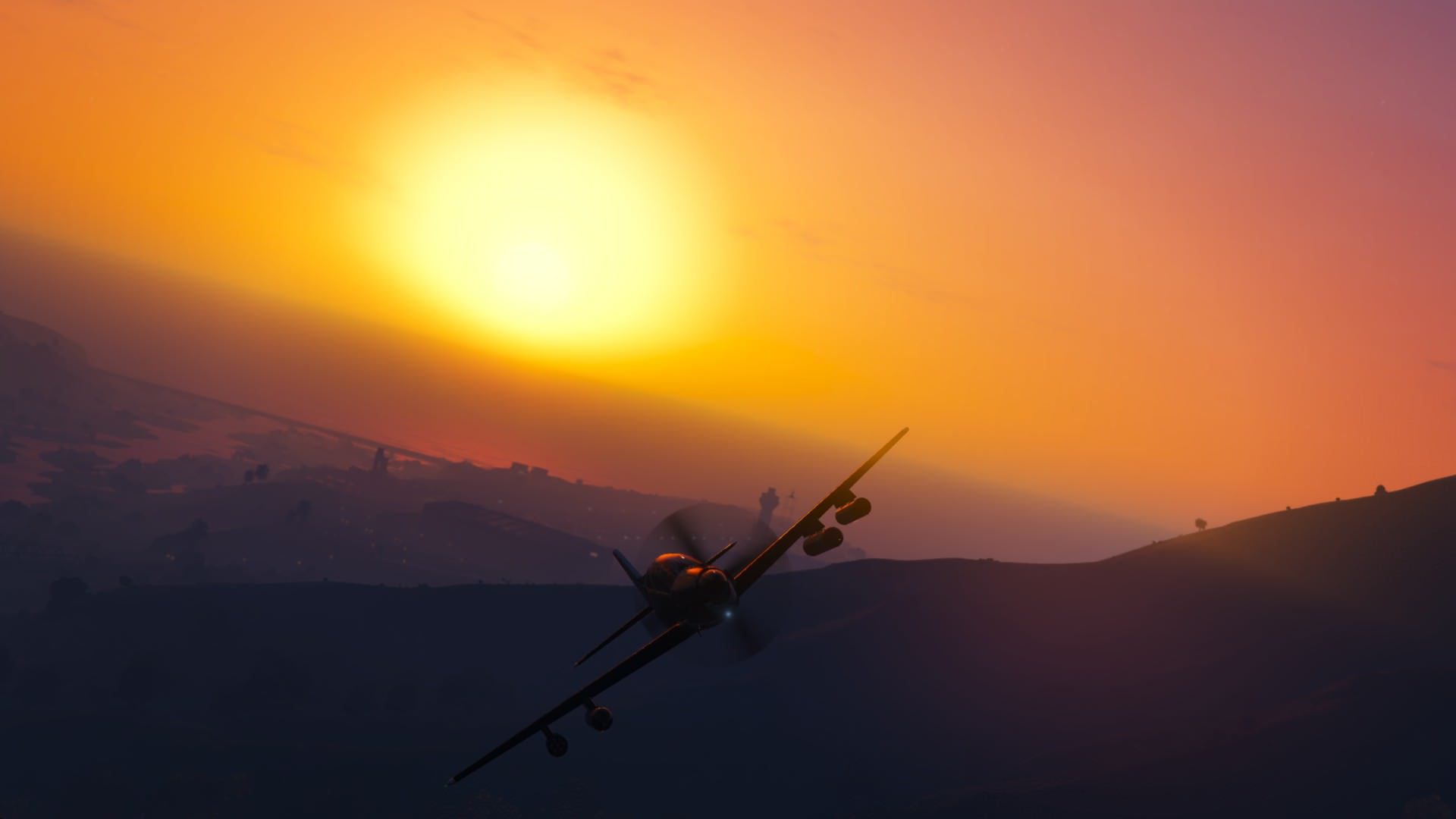 Los Santos sunsets are a thing of beauty 1
