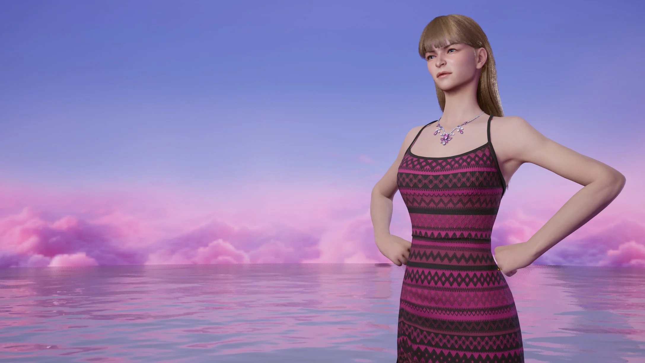 Lucia Weiss, as seen in inZOI