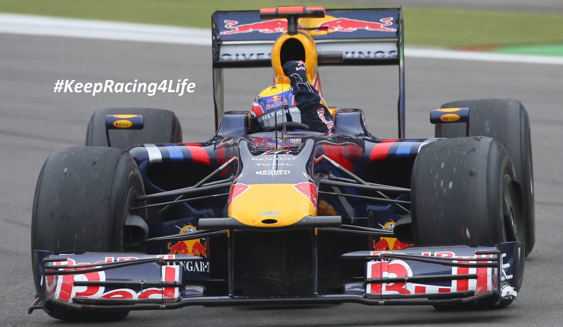 Mark Webber wins the 2009 German GP